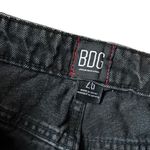 Urban Outfitters BDG outfits black denim cropped jeans with raw hem Photo 10