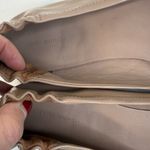 Tory Burch Sz 11 Minnie Travel Patent Leather Ballet Flats Women’s Beige Nude Photo 7