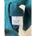 PRETTYGARDEN Teal Quilted Shacket Button Up Shirt Jacket with Pockets M Winter Photo 5