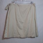 Brooks Brothers Casual Khaki Women's Wrap Skirt Travel Vacation Size 14 Photo 2