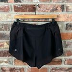 Athleta  Black Interval Run Shorts, M Photo 4