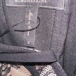 BCBGMAXAZRIA  Lace Corset Top in Black Size S Photo 4
