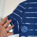 Ralph Lauren LRL Lauren Jeans Blue Stripe Tie Shirt Size Small EUC #VEG-0266 Photo 3