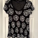 Lauren Moshi  Black Diamond Women’s Short Sleeve Size Small Photo 1