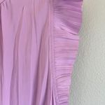 Current Air NEW  Ruffle sleeve blouse in light lavender XL Photo 4