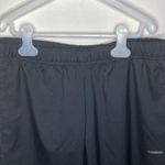 Reebok black Athletic capris with contrast navy inserts size S Photo 2