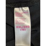 Hard Candy Sport Athletic Zip-Up Jacket Rouching Pockets Size XXL Black/Yellow Photo 6