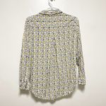 Velvet Heart Velvet Floral Heart Long Sleeved Button Down Top Photo 5