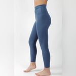 Yogalicious NWT - Lux Super High Rise Ankle Leggings with Criss Cross Waistband. Photo 3