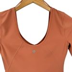 Lululemon  Align Long Sleeve Shirt Womens Size 2 Pink Savannah Athletic Yoga Run Photo 9