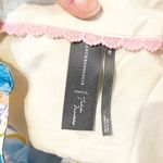 Anthropologie The Darcey Popover Floral Swing Top by Yukiko Noritake Cream XS Photo 2