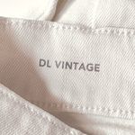 DL1961 Patti Straight High Rise Vintage Jeans White Size 25 Photo 2