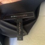 BCBGMAXAZRIA BCBG Black Pleated Maxi Skirt Photo 2