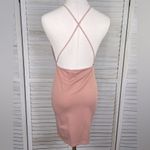 Boohoo  (Night) Bodycon Mini Dress Pinky/Beige-4 Photo 2