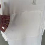 Z Supply  Ruffle Hoodie Dress in Cloud Dancer Photo 4