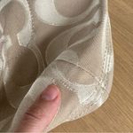 Coach Authentic  Poppy Signature Bag Tote Metallic Gold Cream Pink #H1220-18979 Photo 10