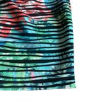 Joseph Ribkoff Bodycon Sheath Dress Short Sleeve Tropical Floral Stretch Size 8 Photo 2