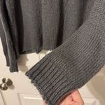 Wooden Ships  Wool Blend Sweater Size Small / Medium Gray Knit Mohair Oversized Photo 5