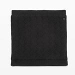 Lululemon  Black Chevron Knit Neck Warmer Photo 1