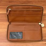 Michael Kors Kempton Black Nylon Continental Zip Wallet Photo 4