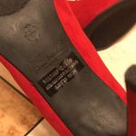 Anne Michelle  red worship ankle strap heels size 9 new Photo 8