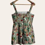 Hutch Marcy Floral Print Jacquard Sleeveless Square Neck Romper Size 4 Photo 14