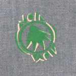 Diane Von Furstenberg Vintage 80s  Shirt Chambray Vibrant Southwest Abstract Art Photo 9