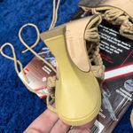 Miista Beige Stephanie Macrame Braided Lace UP Kitten Heel Sandal Tan Size 10 Photo 10