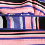 Nike  Striped Halter Swim Top Sz 10 Photo 2