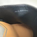 Dolce Vita Black Leather Heeled Mules Clogs 7.5 Braided Strap Wooden Block Heel Photo 5