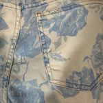 Current/Elliott Blue Rose Floral Boyfriend Denim Jean Shorts Women Sz 27 Photo 6