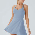 Halara NWT Backless Twisted Active athletic Dress size S “long”-still mini Photo 0