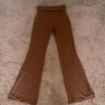 SheIn Brown Flared Leggings Photo 1