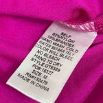 Glam  Fuchsia One-Shoulder Bodysuit Photo 3