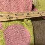 Top Shop Sweater Sz XS/S Abstract Colorblock  Knit Crop Striped Checker Hearts Photo 5