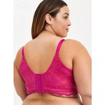 Torrid  Dream Wire-Free Bra in Festival Fuschia Size 46C Photo 1
