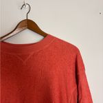 Aerie Chilled Out Coral Orange Crewneck Sweater Photo 6