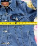 Levi Strauss & CO. Womens Denim Trucker Jacket Size S Blue Button Front Classic Photo 3