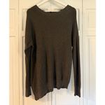 Athleta  rest day ribbed asymmetrical sweater size M Photo 2