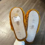 Loewe  Anagram-debossed Shearling Slippers - Yellow Size 37 Photo 7
