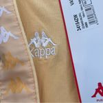 Kappa  Women Logo Tape Eva Yellow Athletic Leggings Size SMALL skinny fit NWT #63 Photo 5