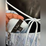 Lulus  Light Blue Fringe Mini Dress Photo 4
