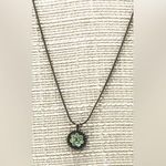 Lia Sophia Elegant Green Pendant Necklace Photo 0