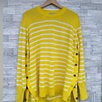 TUCKERNUCK yellow Stripe Bar Harbor Sweater XXL Photo 0