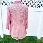 Olivia Blu Women’s Lace Cardigan Kimono Pink Size M Photo 6