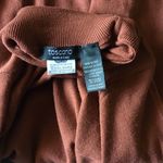Minimalist Chocolate Brown Merino
Wool Crew Neck Sweater Italy Oversized Boxy Size undefined Photo 4