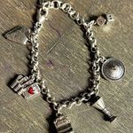 Brighton  - Las Vegas Casino Themed Silver Plated Charm Bracelet like new Photo 0