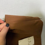 ZARA  | Brown Tank Top NWT Medium Neutral Woman's‎ Crop Top Photo 7