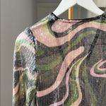 Hutch NWT x Anthropologie McRae Boho Sequin Bell Sleeve Cover Up Size XS $188 Photo 7