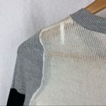 BCBGenerations Colorblock Light Weight Long Sleeve Knit Sweater S Photo 3